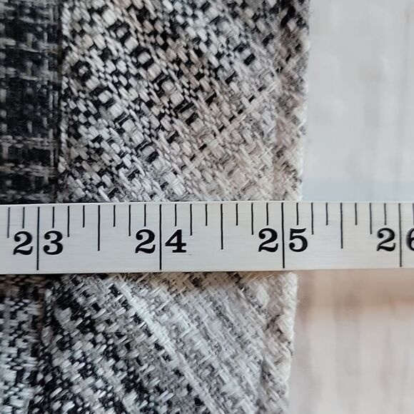 Boston Traders Plaid Black and White Women's  Shirt Jacket Size L - Picture 9 of 10